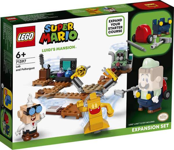 Lego Super Mario 71397 Luigi Mansion-Lab en Spookzuiger