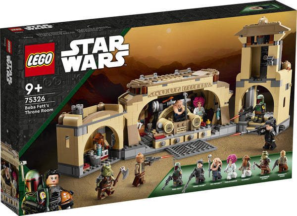 Lego Star Wars 75326 Boba Fetts Troonzaal