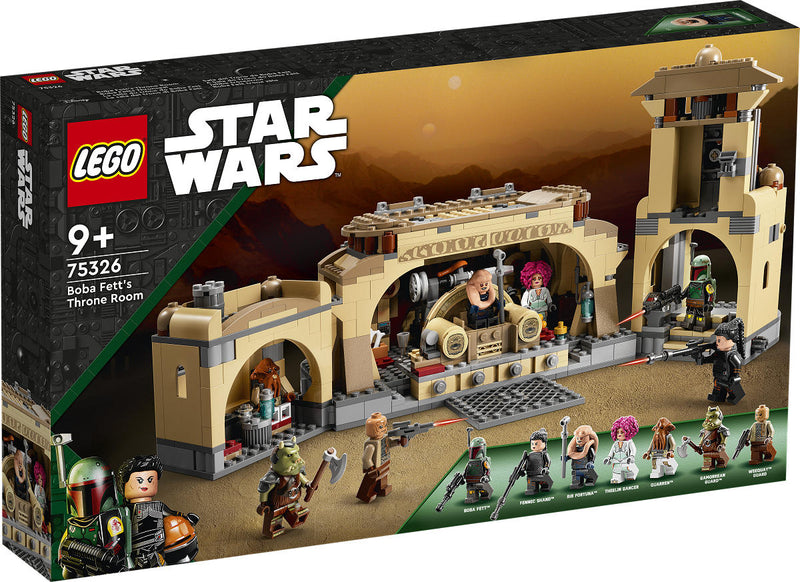 Lego Star Wars 75326 Boba Fetts Troonzaal