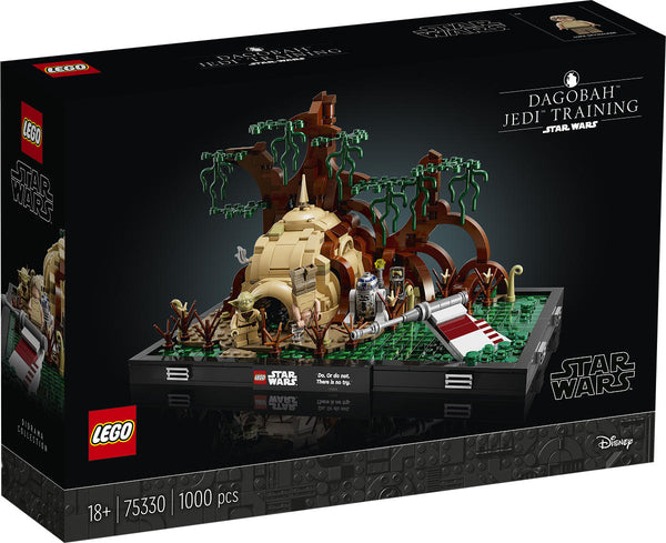 Lego Star Wars 75330 Jedi Training Dagobah Diorama
