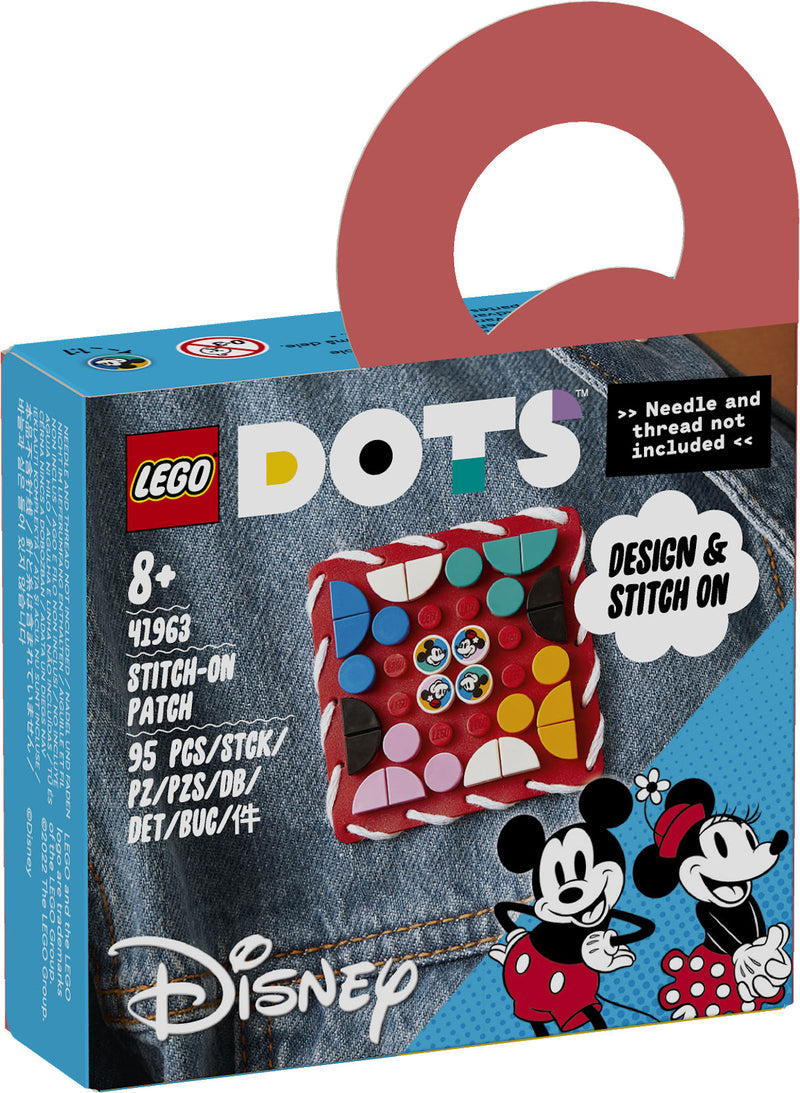 LEGO DOTS 41963 Mickey & Minnie Mouse: Stitch-on patch