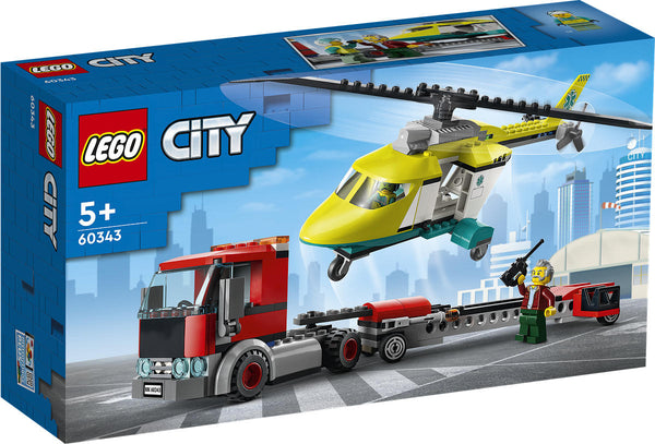 LEGO City Reddingshelikopter transport