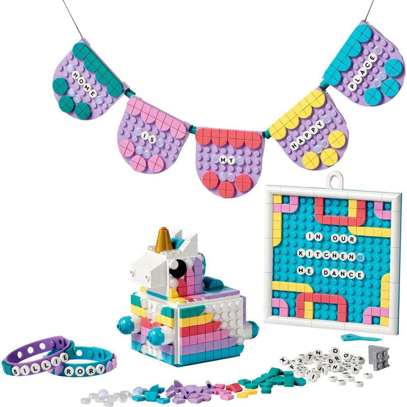 LEGO DOTS Eenhoorn creatieve gezinsset