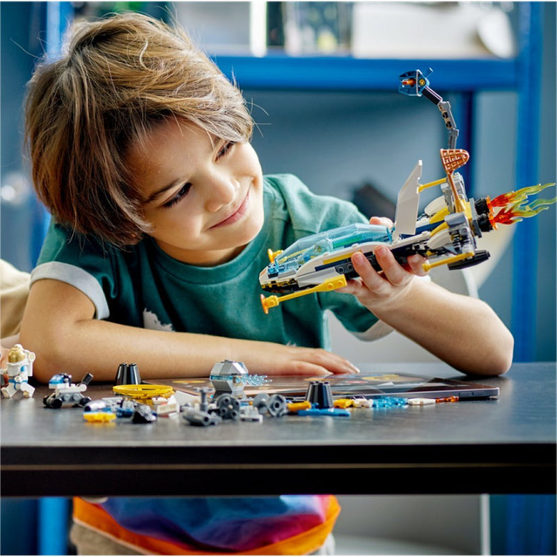 LEGO City Missions Ruimteschip voor verkenningsmissies op Ma