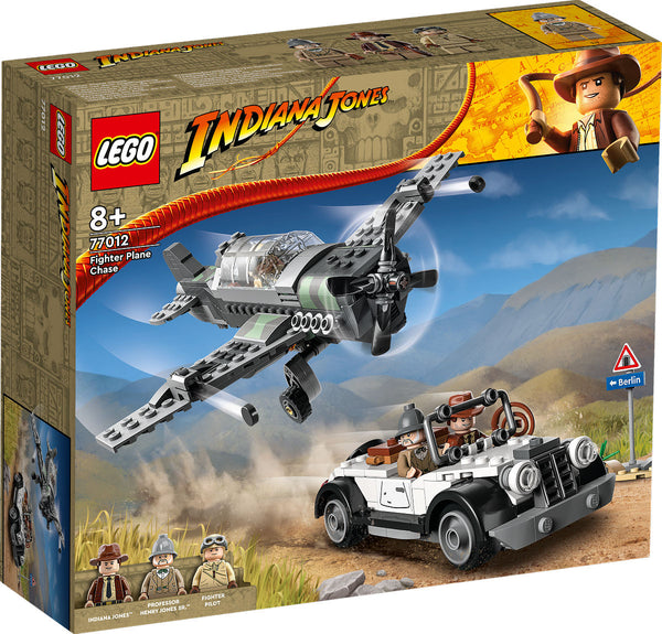 Lego Indiana Jones 77012 Gevechtsvliegtuig Achtervolging