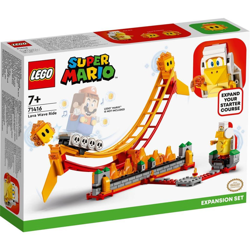 LEGO Super Mario Uitbreidingsset- Rit over lavagolven