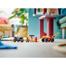 LEGO Ninjago Kai en Ras AND apos; duel tussen auto en motor