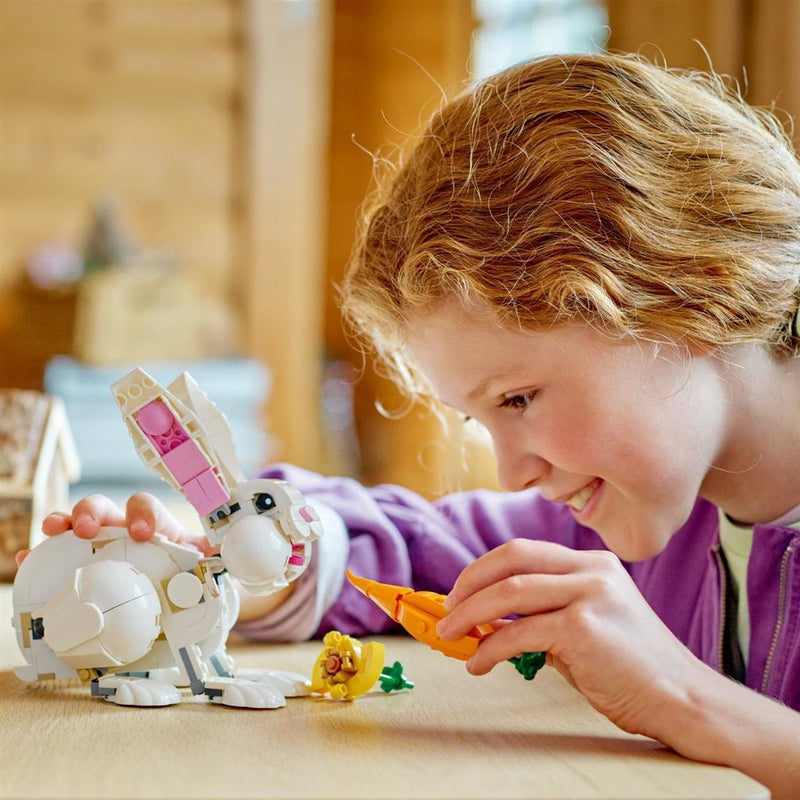 Lego Creator 31133 3in1 Wit Konijn