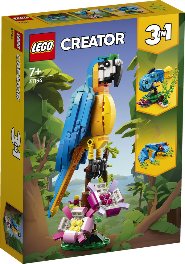 Lego Creator 31136 3in1 Exotische Papegaai