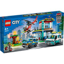 LEGO City Politie Hoofdkwartier van hulpdienstvoertuigen