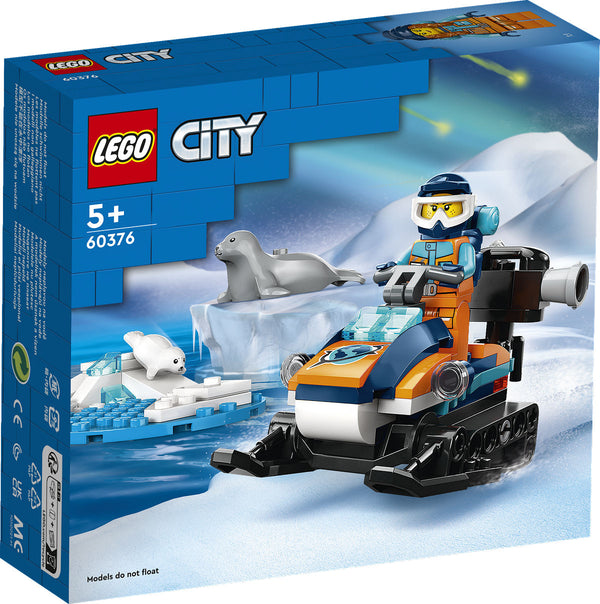 LEGO City 60376 Sneeuwscooter Voor Poolonderzoek