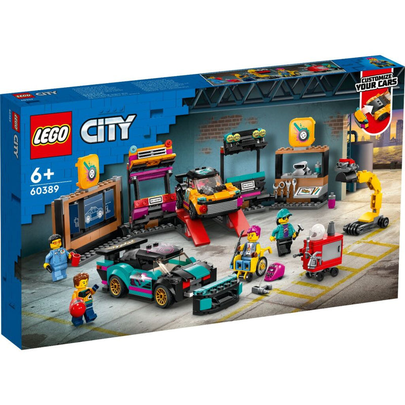 LEGO City 60389 Garage voor Aanpasbare Auto's