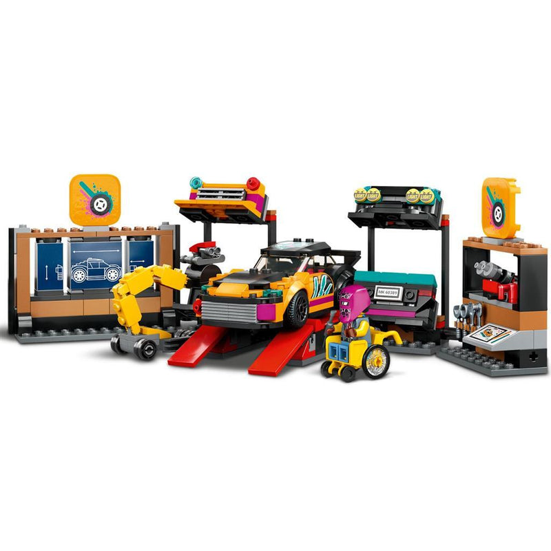 LEGO City 60389 Garage voor Aanpasbare Auto's