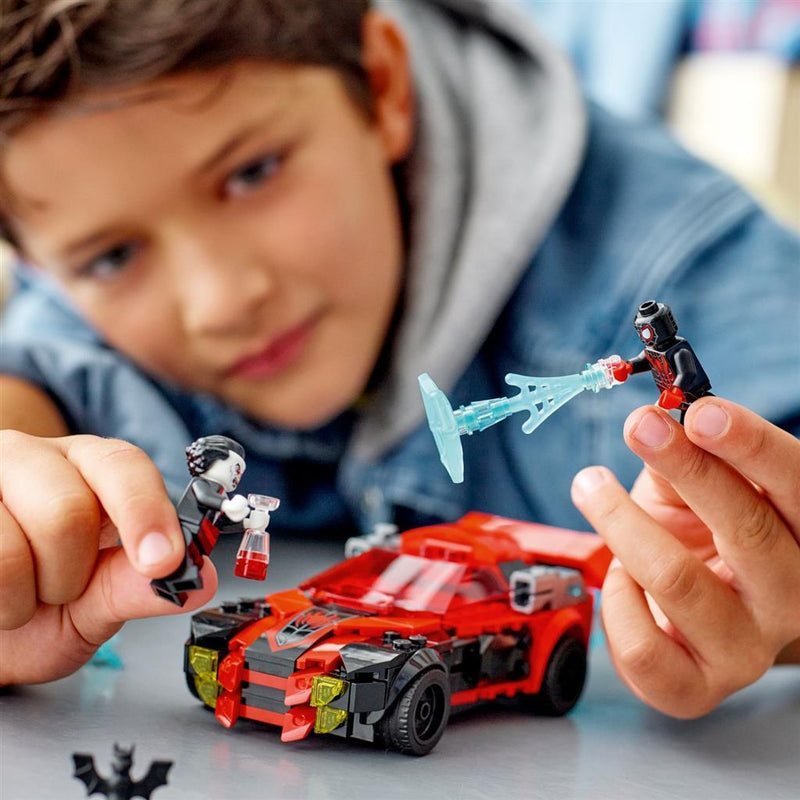 Lego Super Heroes 76244 Spiderman Miles Morales vs Morbius