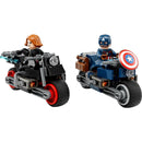 LEGO Super Heroes Black Widow  AND  Captain motoren