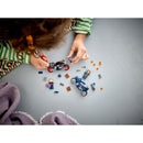 LEGO Super Heroes Black Widow  AND  Captain motoren