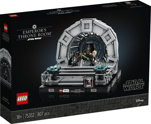 Lego Star Wars 75352 Emperor&#039;s Throne Room Diorama