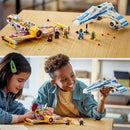 LEGO Star Wars New Republic E-wing vs  Shin Hati Starfighter
