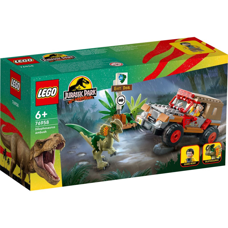 LEGO Jurassic World Dilophosaurus hinderlaag?