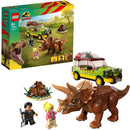 LEGO Jurassic World Triceraptops onderzoek