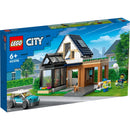 LEGO City Gezinswoning en elektrische auto
