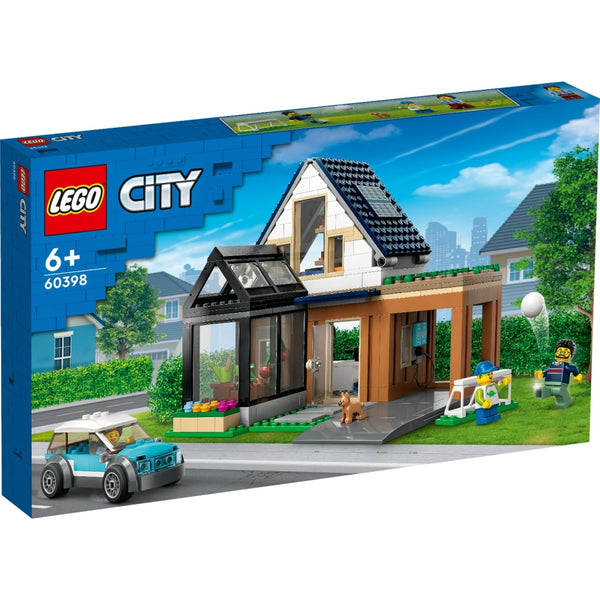 LEGO City Gezinswoning en elektrische auto