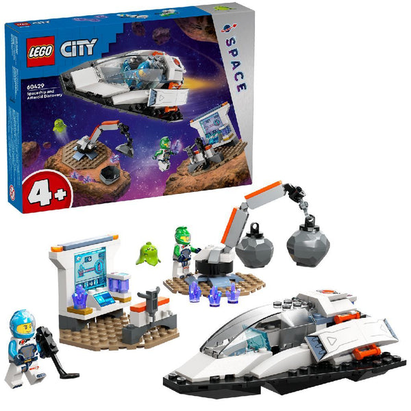 LEGO City 60429 Ruimteschip en Ontdekking Van Asteroide