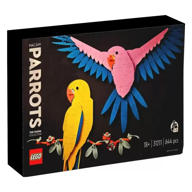 LEGO ART De Faunacollectie Kleurrijke papegaaien