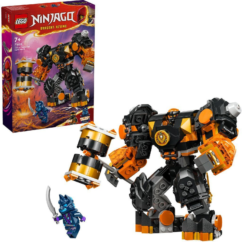 LEGO Ninjago 71806 Coles Elementaire Aardemecha