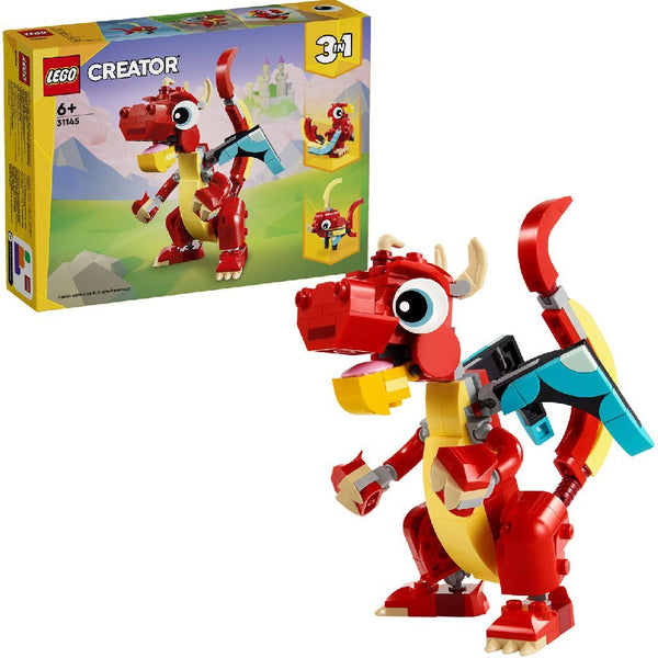 LEGO Creator 31145 Rode Draak