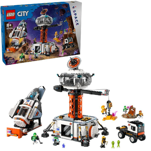 LEGO City 60434 Ruimtebasis en Raketlanceringsplatform