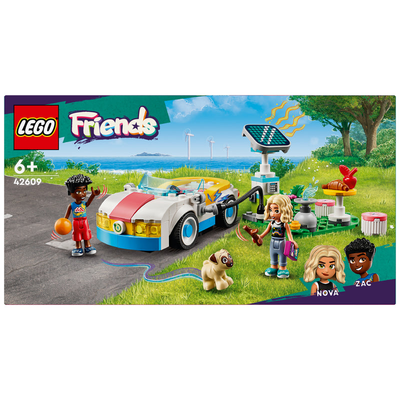 Lego Friends 42609 Elektrische Auto en Oplaadpunt