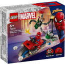 Lego Super Heroes 76275 Motorachtervolging Spiderman vs Doc Ock
