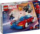 LEGO Super Heroes 76279 Spider-Man racewagen en Venom Green Goblin