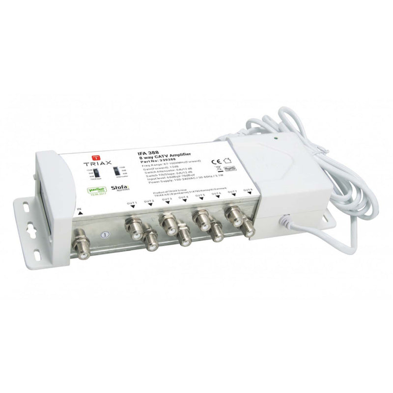 Triax T339388 Versterker 12 Db 8 Uitgangen