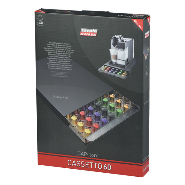 Tavola Swiss Capstore Casetto Nespresso A60