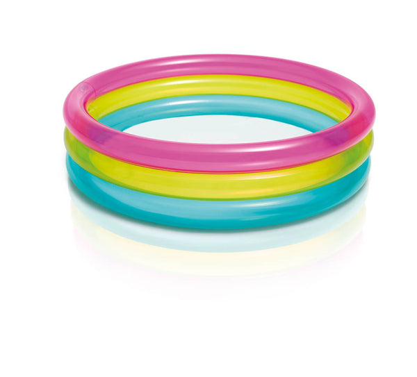 Intex 57104NP Wet Set Collection Regenboog Baby Opblaaszwembad 86x25 cm