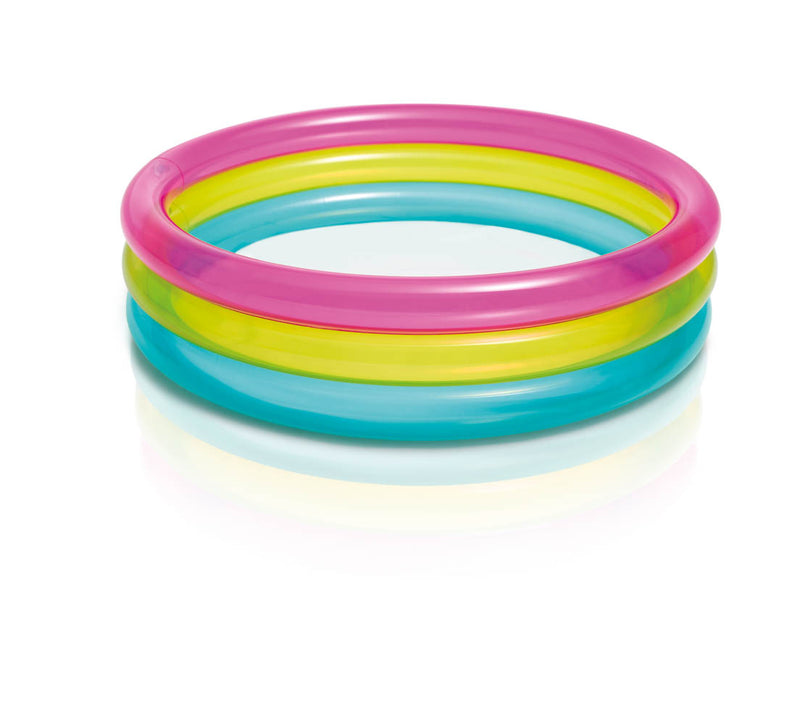 Intex 57104NP Wet Set Collection Regenboog Baby Opblaaszwembad 86x25 cm