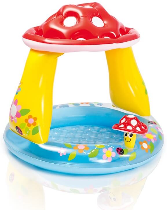 Intex 57114NP Paddestoel Baby Zwembadje 102x89cm
