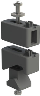 Fietsmand Basil Cento met WSL-systeem 45 x 31 x 22 cm - zwart