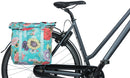 Dubbele fietstas Basil Bloom Field Double 35 liter 30 x 15 x 33 cm - sky blue