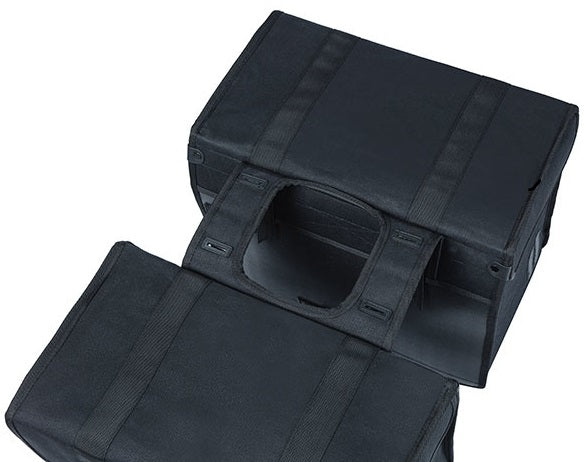 Dubbele fietstas Basil Kavan Eco Classic 68 liter 40 x 25 x 33 cm - zwart