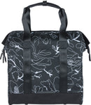Fietsshopper Basil Grand Flower 23 liter 34 x 19 x 35 cm - zwart