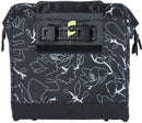 Fietsshopper Basil Grand Flower 23 liter 34 x 19 x 35 cm - zwart