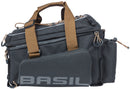 Bagagedragertas Basil Miles XL Pro 9-36 liter 31 x 23 x 20 cm - black slate