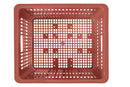 Fietskrat Basil Crate medium 27 liter 34 x 40 x 25 cm - terra red