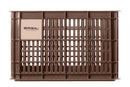 Fietskrat Basil Crate medium 27 liter 34 x 40 x 25 cm - chocolate brown