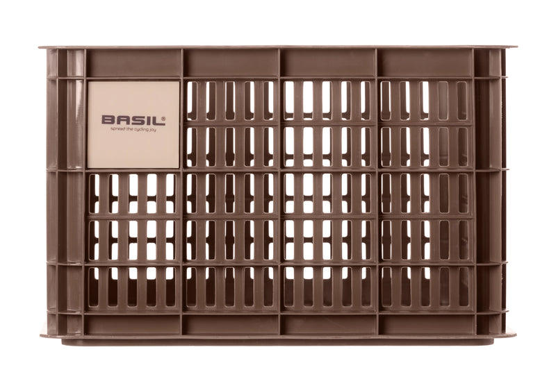 Fietskrat Basil Crate medium 27 liter 34 x 40 x 25 cm - chocolate brown