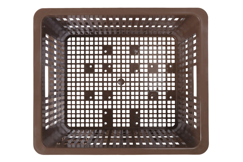 Fietskrat Basil Crate medium 27 liter 34 x 40 x 25 cm - chocolate brown