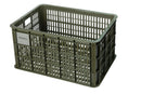Fietskrat Basil Crate large 40 liter 34 x 49 x 27 cm - moss green